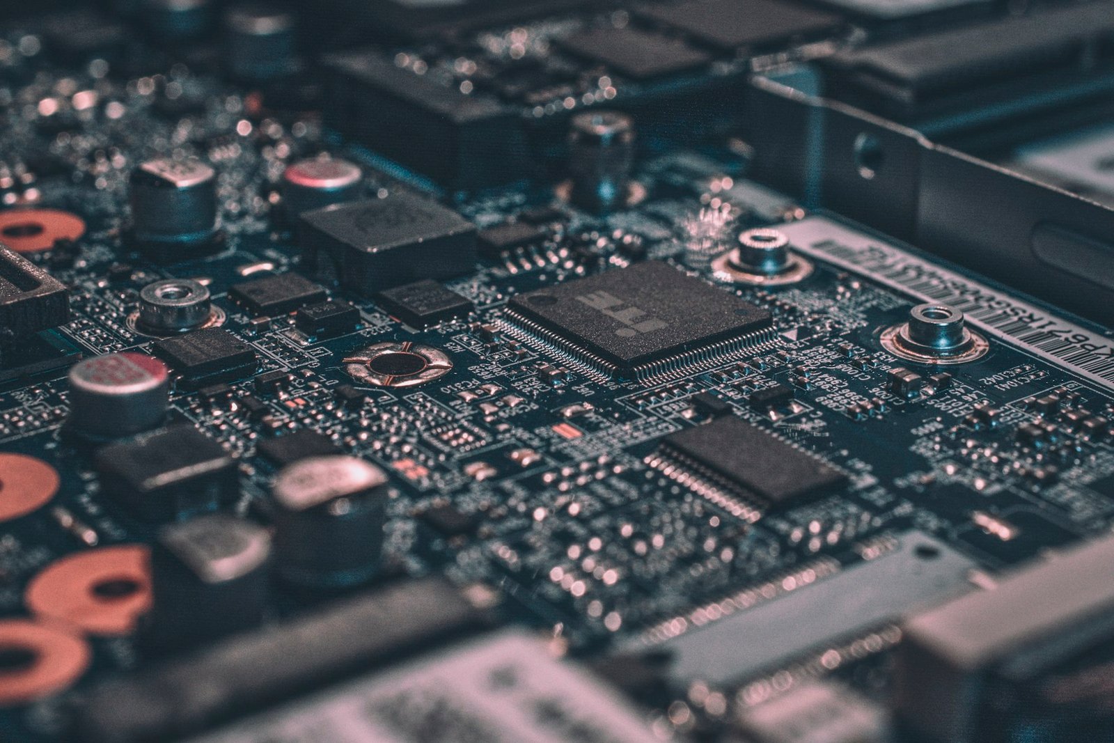 Detailed electronic circuit board